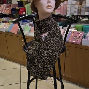 Elegant Animal Print Wrap